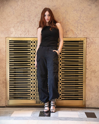 Funky Soul High Rise Cargo Jean