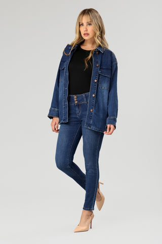 Denim Shacket
