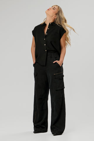 Funky Soul High Rise Cargo Jean