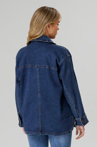 Denim Shacket