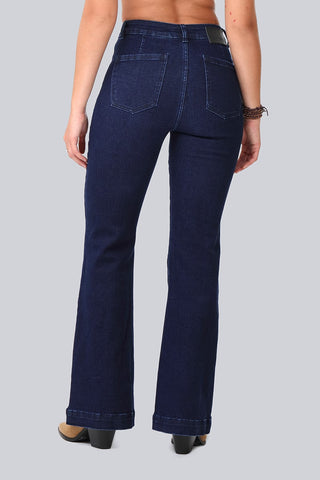 Funky Soul Two Pockets Flare Jean