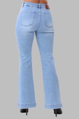 Funky Soul Two Pockets Flare Jean
