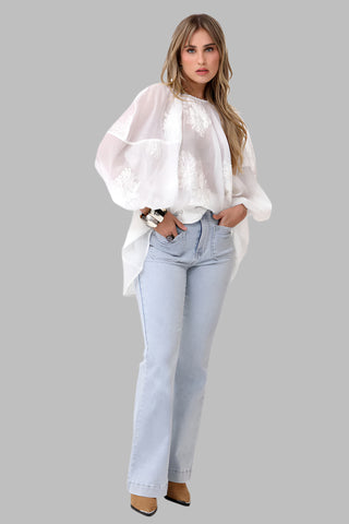Funky Soul Two Pockets Flare Jean