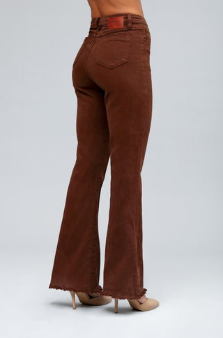 Funky Soul High Waist Flare Leg Denim Jean