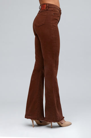 Funky Soul High Waist Flare Leg Denim Jean