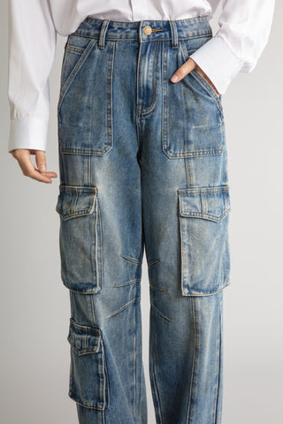 Funky Soul Aino Dirty Cargo Jean