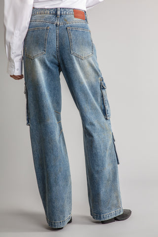 Funky Soul Aino Dirty Cargo Jean