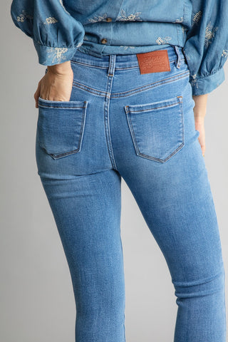Funky Soul Olivia 27" Cuffed Skinny Jeans