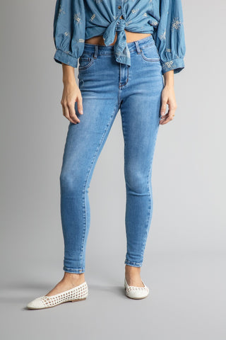 Funky Soul Olivia 27" Cuffed Skinny Jeans