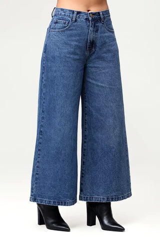 Funky Soul Cropped Flare Jeans
