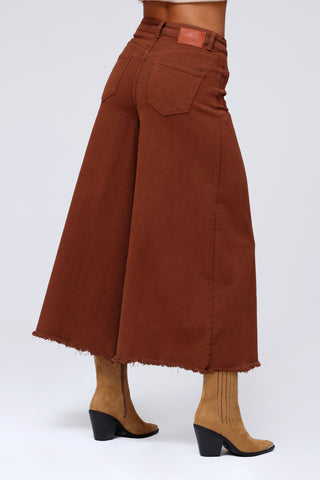 Funky Soul 2Pockets Cropped Palazzo Jean