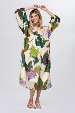 FS BELL SLEEVE MAXI DRESS