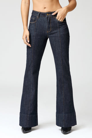 Funky Soul Seam Front Flare Jean