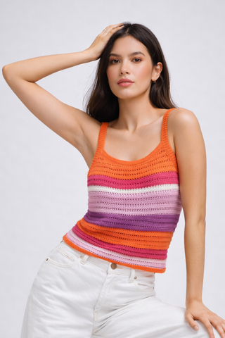 Funky Soul Crochet Tank Top