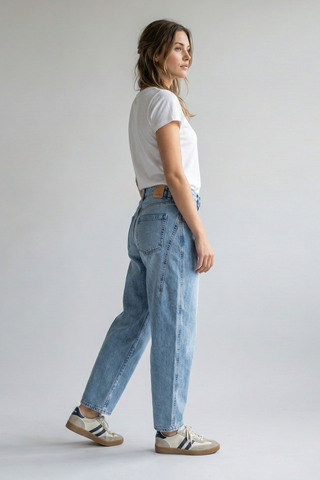 Funky Soul Barrel Jean