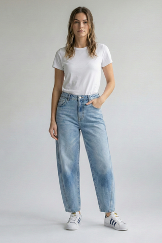 Funky Soul Barrel Jean